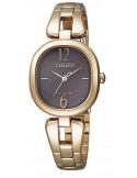 Zegarek klasyczny damski Citizen ELEGANCE EM0187-57W na bransolecie