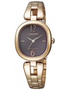 Zegarek klasyczny damski Citizen ELEGANCE EM0187-57W na bransolecie