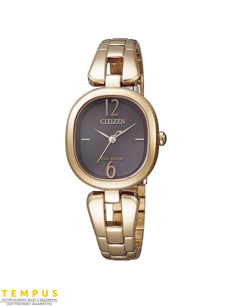 Zegarek klasyczny damski Citizen ELEGANCE EM0187-57W na bransolecie Zegarek klasyczny damski Citizen ELEGANCE EM0187-57W na bransolecie