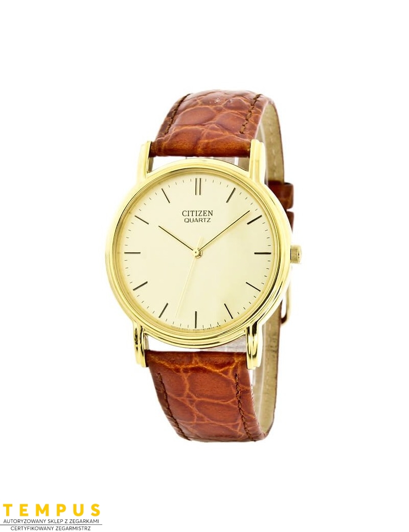 Zegarek klasyczny męski Citizen LEATHER AM2412-00P na pasku Zegarek klasyczny męski Citizen LEATHER AM2412-00P na pasku