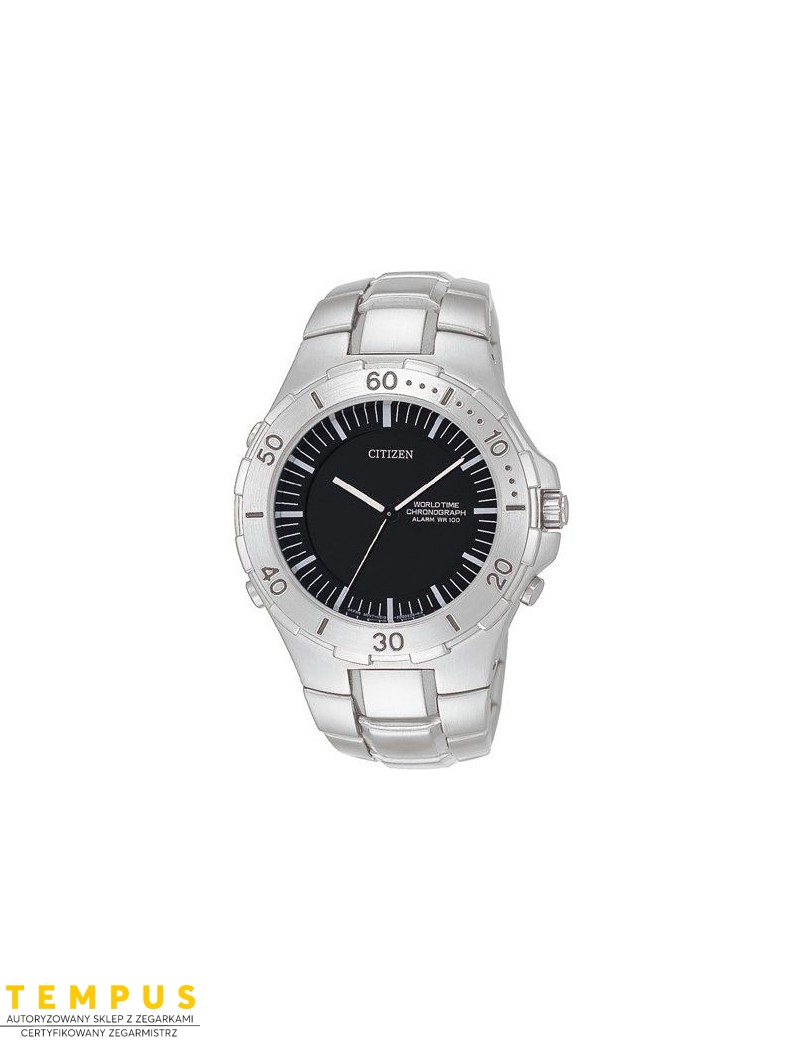 Zegarek sportowy męski Citizen PROMASTER JU0040-54E na bransolecie Zegarek sportowy męski Citizen PROMASTER JU0040-54E na bransolecie