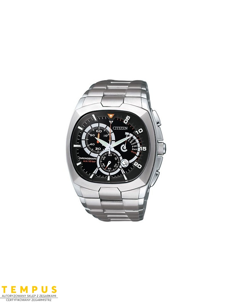 Zegarek sportowy męski Citizen Chrono AN9000-53F na bransolecie Zegarek sportowy męski Citizen Chrono AN9000-53F na bransolecie