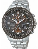 Zegarek sportowy męski Citizen RADIO CONTROLLED JY0020-64E na bransolecie