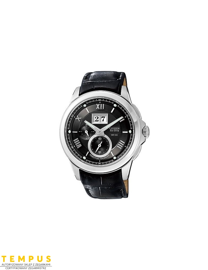 Zegarek klasyczny męski Citizen LEATHER BT0001-12E na pasku Zegarek klasyczny męski Citizen LEATHER BT0001-12E na pasku