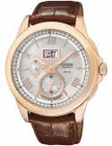 Zegarek klasyczny męski Citizen LEATHER BT0008-05A na pasku