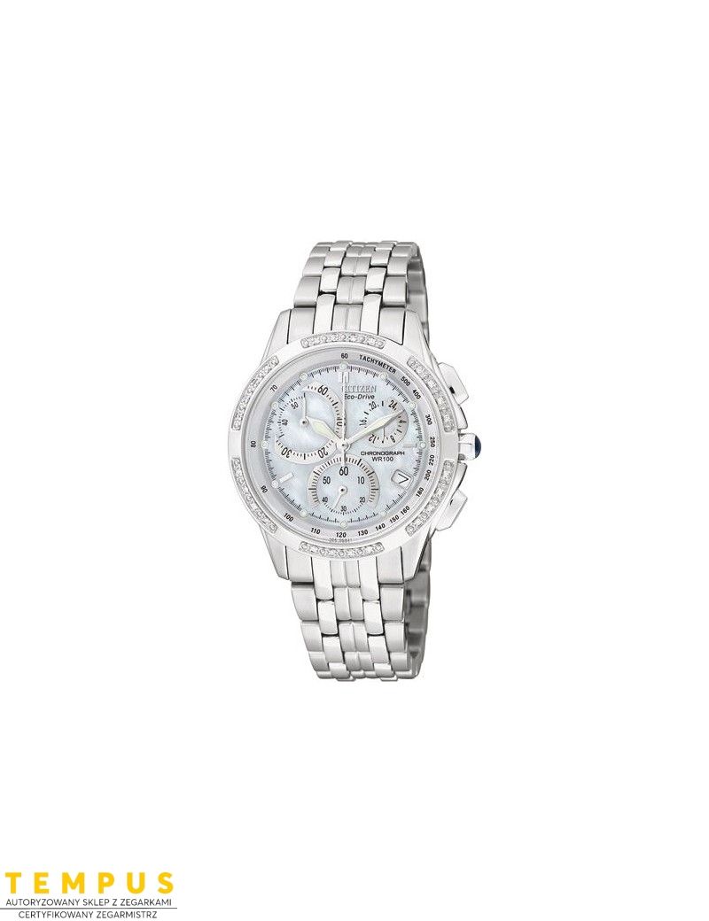 Zegarek damski Citizen Chrono FB1140-51D na bransolecie Zegarek damski Citizen Chrono FB1140-51D na bransolecie