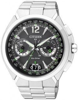 Zegarek sportowy męski Citizen SATELLITE WAVE CC1090-52F na bransolecie