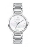 Zegarek klasyczny damski Citizen Lady Eco-Drive EM0850-80D na bransolecie