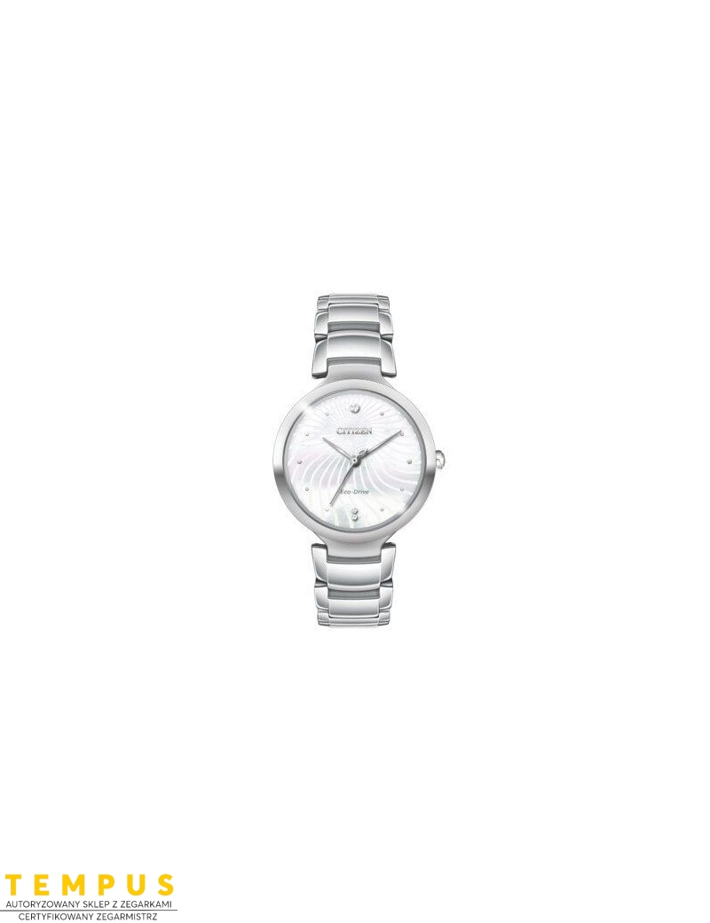 Zegarek klasyczny damski Citizen Lady Eco-Drive EM0850-80D na bransolecie Zegarek klasyczny damski Citizen Lady Eco-Drive EM0850-80D na bransolecie