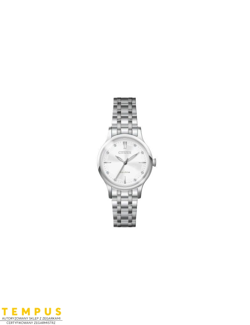 Zegarek klasyczny damski Citizen ELEGANCE EM0890-85A na bransolecie Zegarek klasyczny damski Citizen ELEGANCE EM0890-85A na bransolecie