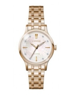 Zegarek klasyczny damski Citizen ELEGANCE EM0893-87Y na bransolecie