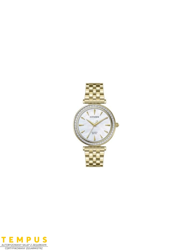 Zegarek klasyczny damski Citizen ELEGANCE ER0212-50Y na bransolecie