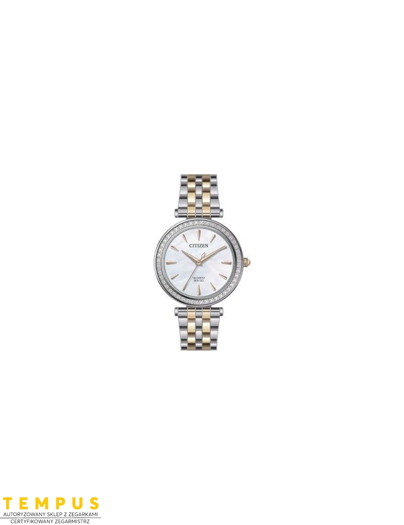 Zegarek klasyczny damski Citizen ELEGANCE ER0216-59D na bransolecie Zegarek klasyczny damski Citizen ELEGANCE ER0216-59D na bransolecie