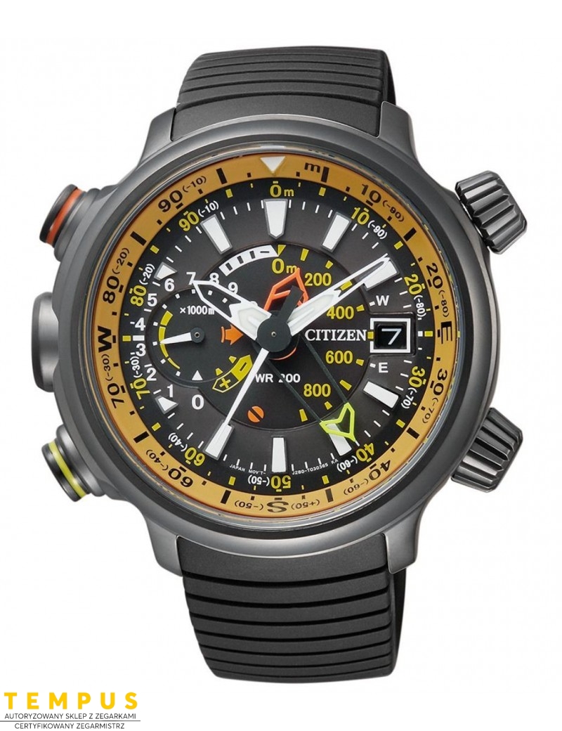 Zegarek sportowy męski Citizen PROMASTER BN4026-09E na pasku