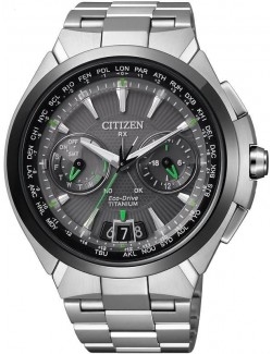 Zegarek sportowy męski Citizen SATELLITE WAVE CC1084-55E na bransolecie