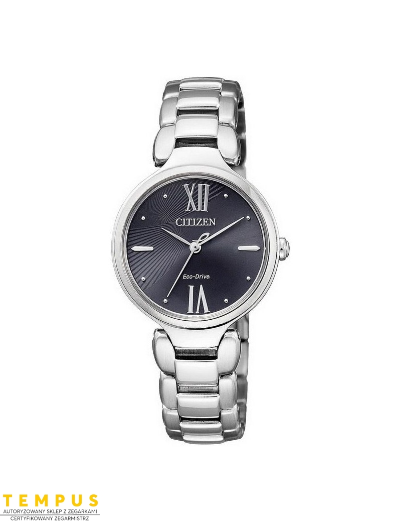 Zegarek klasyczny damski Citizen ELEGANCE EM0020-52E na bransolecie