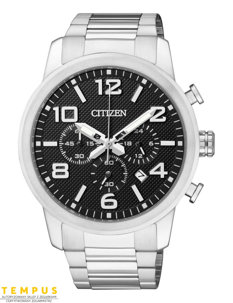 Zegarek sportowy męski Citizen Chrono AN8050-51E na bransolecie Zegarek sportowy męski Citizen Chrono AN8050-51E na bransolecie