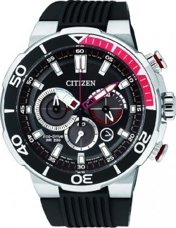 Zegarek sportowy męski Citizen Chrono CA4250-03E na pasku