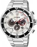 Zegarek sportowy męski Citizen Chrono CA4250-54A na bransolecie