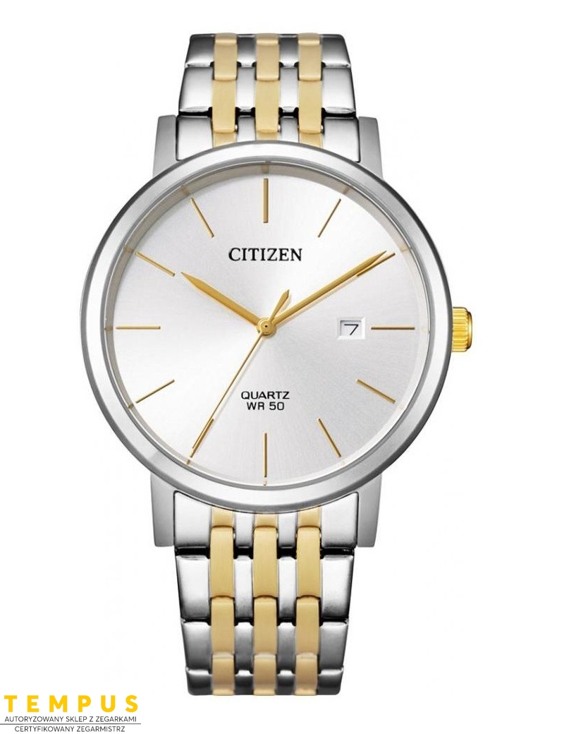 Zegarek klasyczny męski Citizen ELEGANCE BI5074-56A na bransolecie Zegarek klasyczny męski Citizen ELEGANCE BI5074-56A na bransolecie
