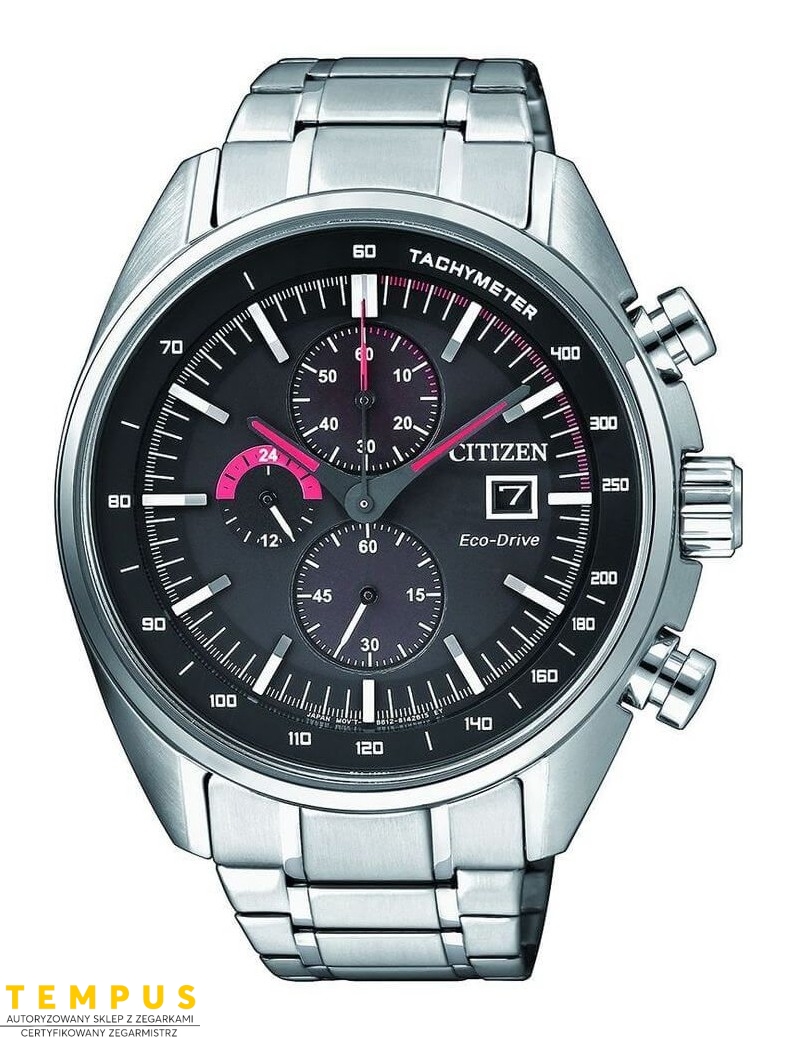 Zegarek męski Citizen Chrono CA0590-58E na bransolecie Zegarek męski Citizen Chrono CA0590-58E na bransolecie