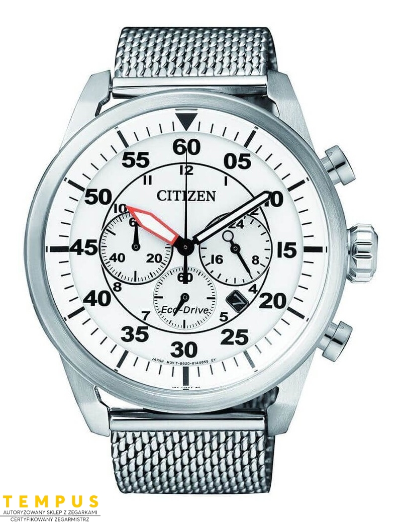 Zegarek męski Citizen Chrono CA4210-59A na bransolecie Zegarek męski Citizen Chrono CA4210-59A na bransolecie