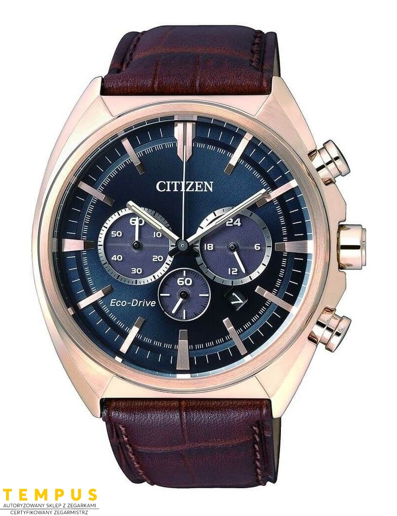 Zegarek męski Citizen Chrono CA4283-04L na pasku