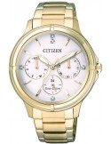 Zegarek klasyczny damski Citizen ELEGANCE FD2032-55A na bransolecie