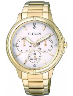 Zegarek klasyczny damski Citizen ELEGANCE FD2032-55A na bransolecie