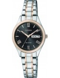 Zegarek klasyczny damski Citizen ELEGANCE EW3197-89EE na bransolecie