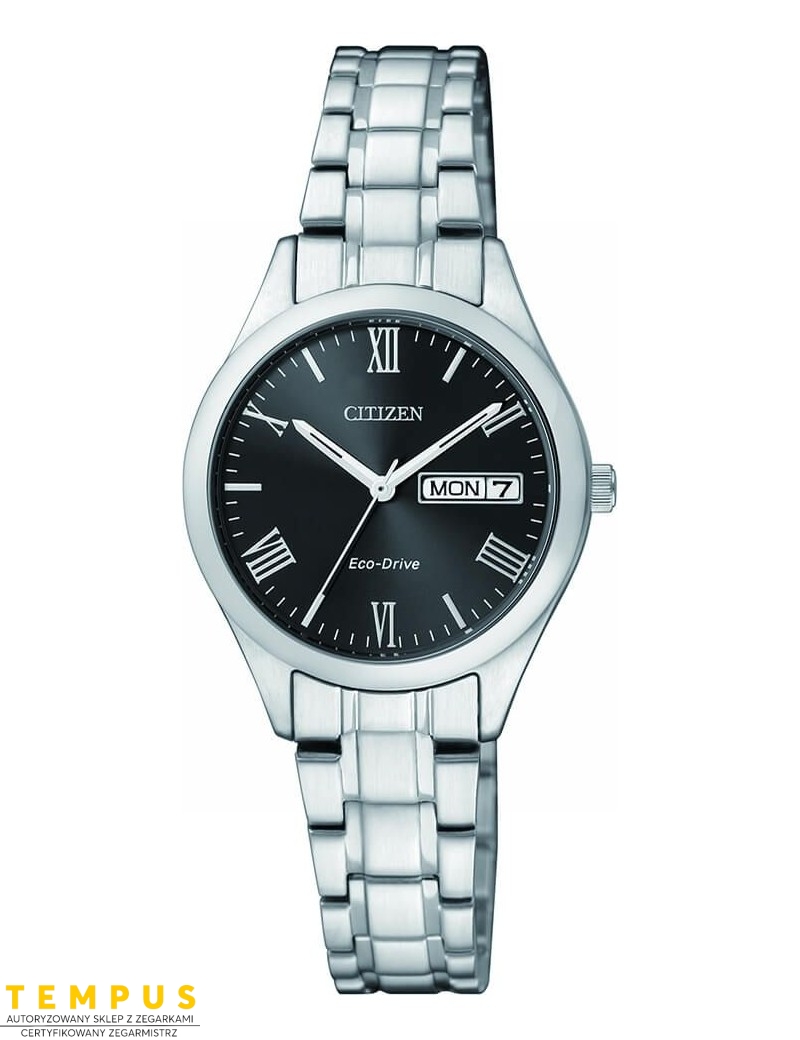 Zegarek klasyczny damski Citizen ELEGANCE EW3196-81EE na bransolecie