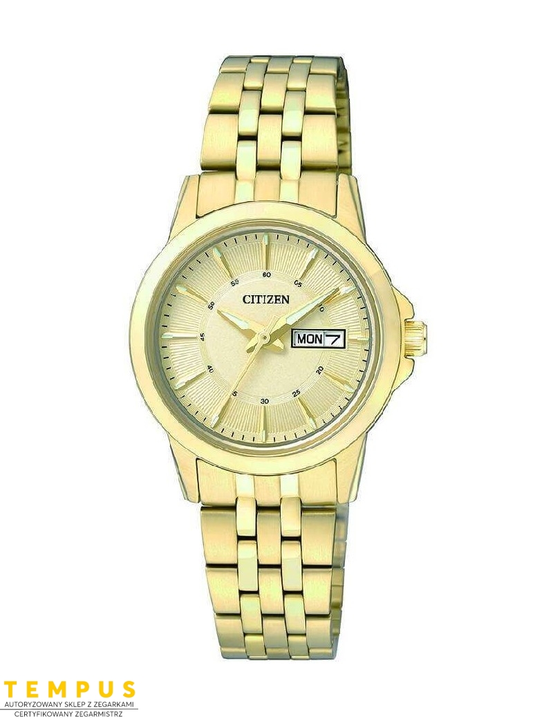 Zegarek damski Citizen SPORTS EQ0603-59PE na bransolecie Zegarek damski Citizen SPORTS EQ0603-59PE na bransolecie