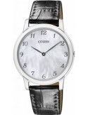 Zegarek klasyczny damski Citizen LEATHER EG6001-12D na pasku
