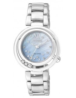 Zegarek klasyczny damski Citizen ELEGANCE EM0321-56D na bransolecie