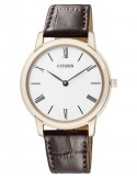Zegarek klasyczny damski Citizen LEATHER EG6003-17A na pasku