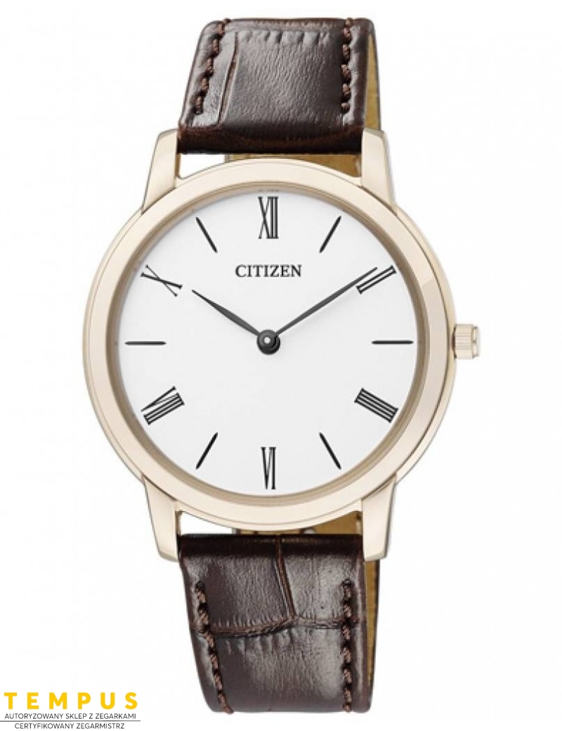 Zegarek klasyczny damski Citizen LEATHER EG6003-17A na pasku