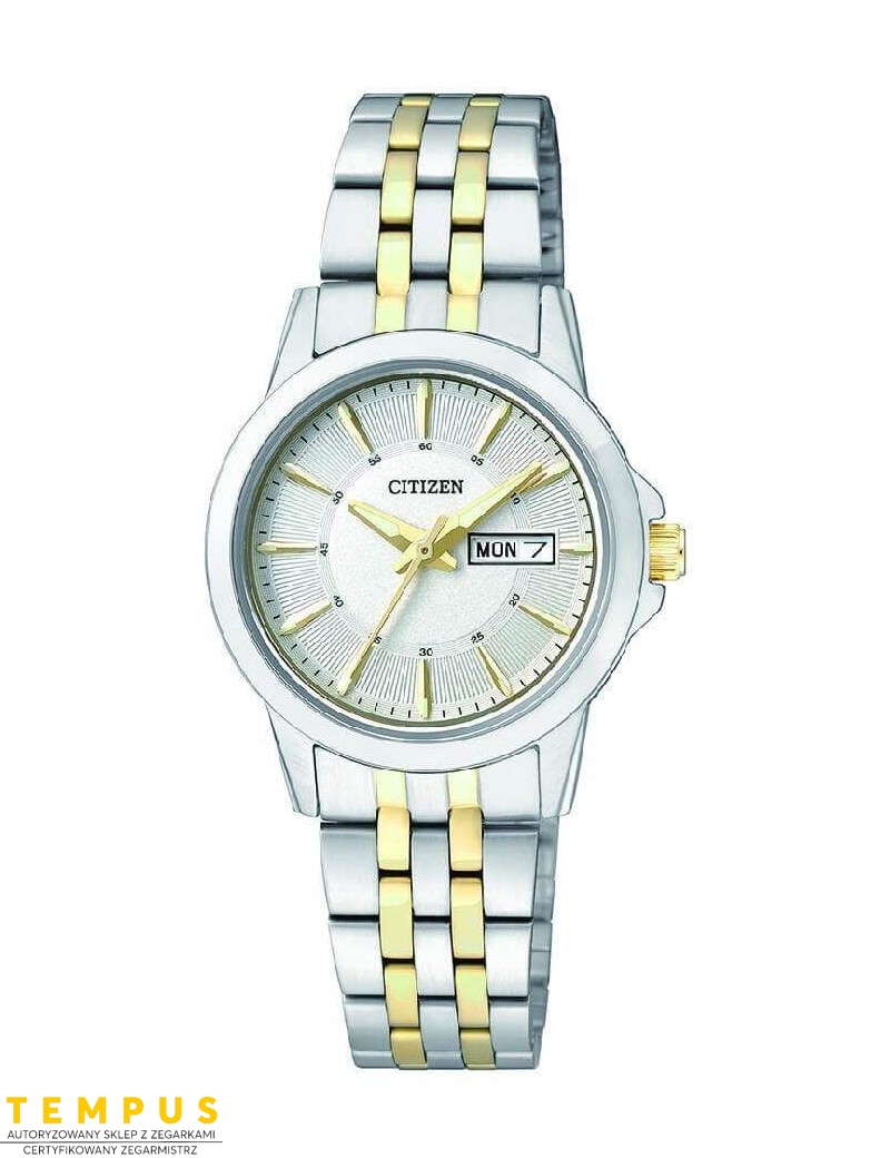 Zegarek damski Citizen SPORTS EQ0608-55AE na bransolecie Zegarek damski Citizen SPORTS EQ0608-55AE na bransolecie