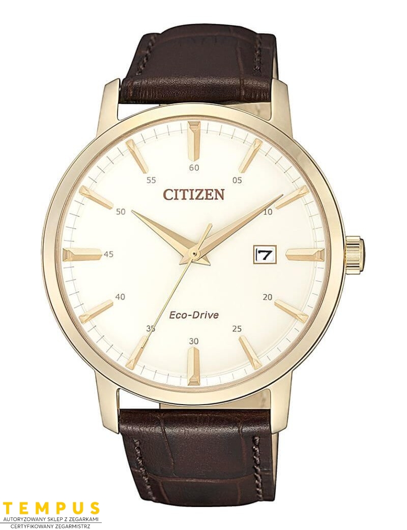 Zegarek klasyczny męski Citizen LEATHER BM7463-12A na pasku Zegarek klasyczny męski Citizen LEATHER BM7463-12A na pasku