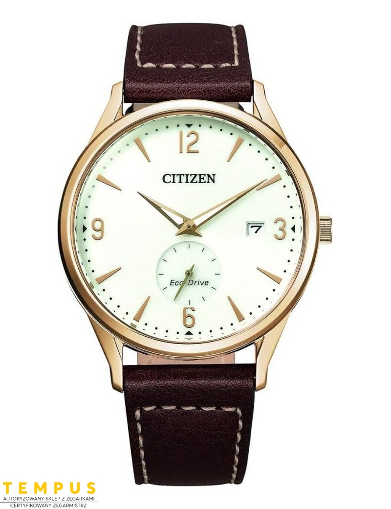 Zegarek klasyczny męski Citizen LEATHER BV1116-12A na pasku Zegarek klasyczny męski Citizen LEATHER BV1116-12A na pasku