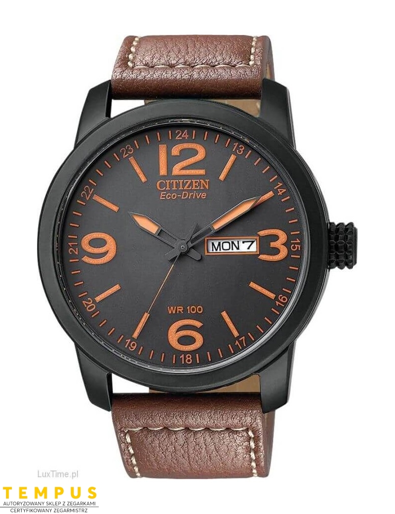 Zegarek klasyczny męski Citizen LEATHER BM8476-07EE na pasku Zegarek klasyczny męski Citizen LEATHER BM8476-07EE na pasku