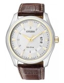 Zegarek klasyczny męski Citizen LEATHER AW1034-08A na pasku