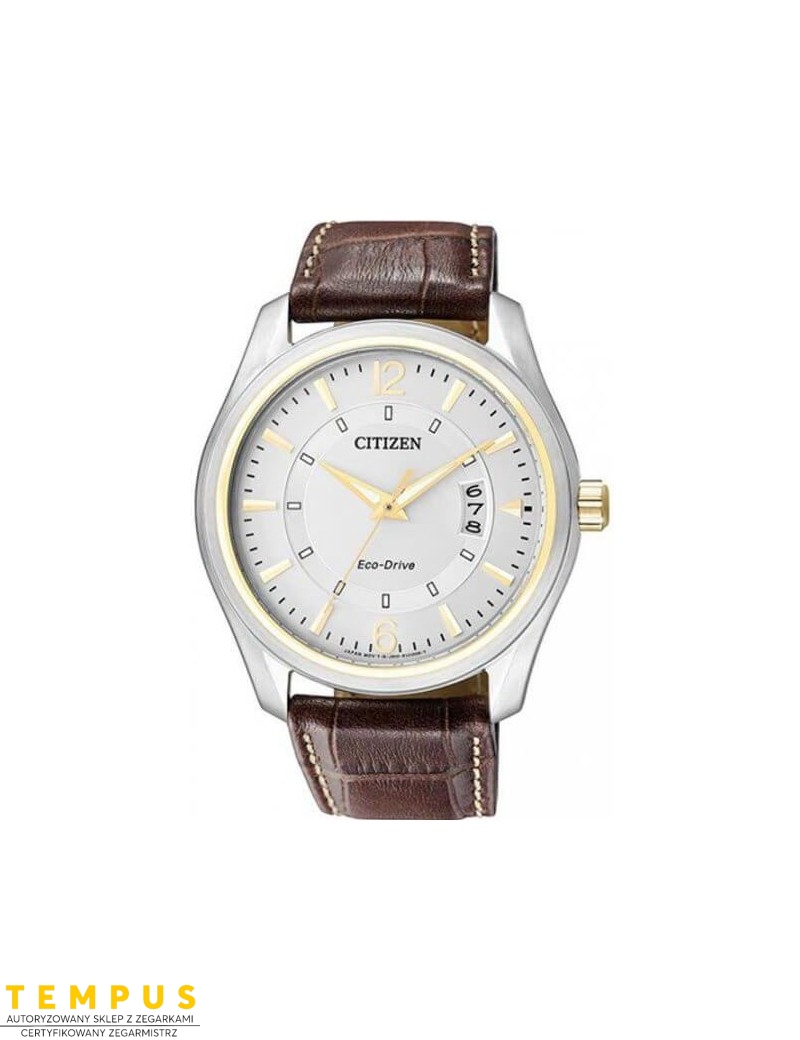 Zegarek klasyczny męski Citizen LEATHER AW1034-08A na pasku Zegarek klasyczny męski Citizen LEATHER AW1034-08A na pasku