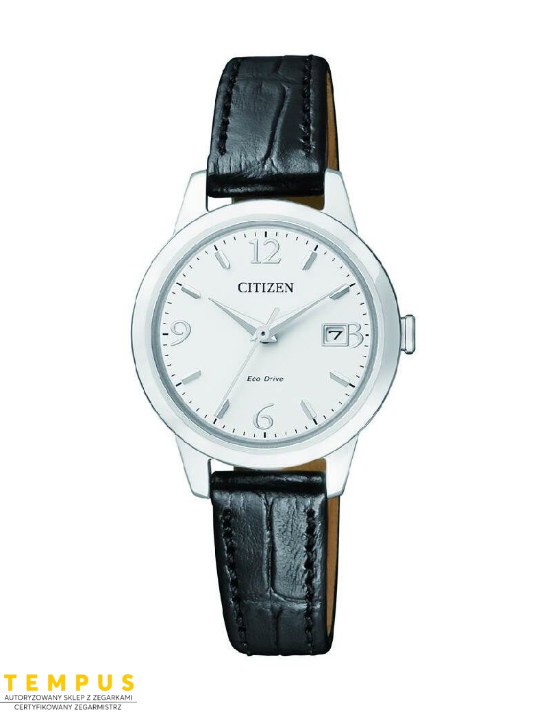 Zegarek klasyczny damski Citizen LEATHER EW2230-05A na pasku Zegarek klasyczny damski Citizen LEATHER EW2230-05A na pasku