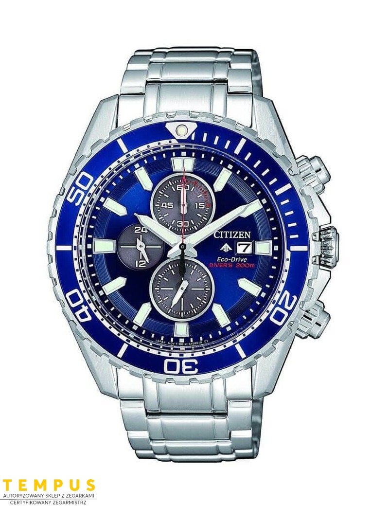 Zegarek sportowy męski Citizen PROMASTER CA0710-82L na bransolecie Zegarek sportowy męski Citizen PROMASTER CA0710-82L na bransolecie