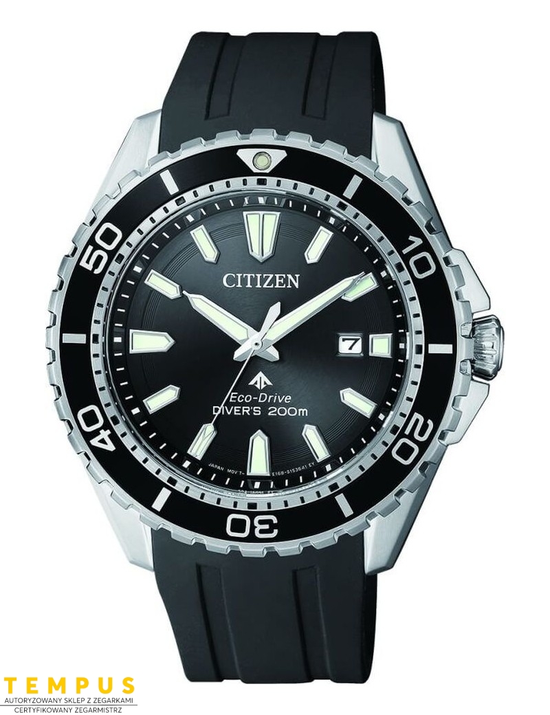 Zegarek sportowy męski Citizen PROMASTER BN0190-15E Diver Marine na pasku Zegarek sportowy męski Citizen PROMASTER BN0190-15E Diver Marine na pasku