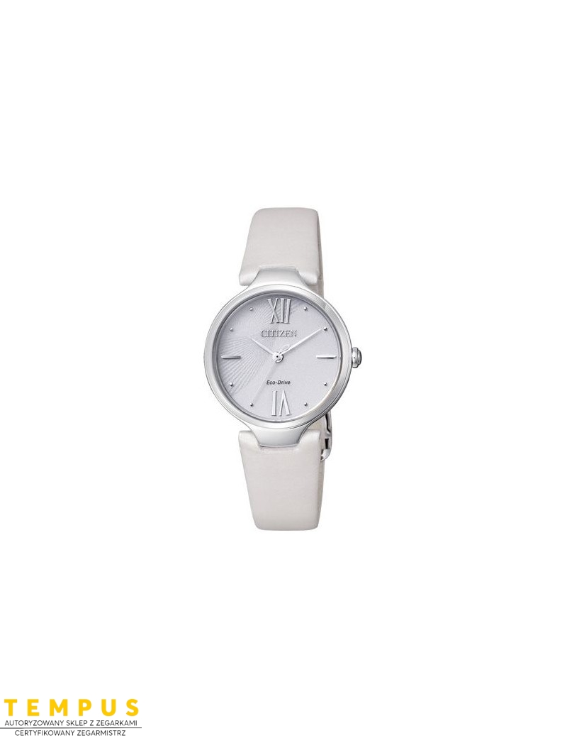 Zegarek klasyczny damski Citizen LEATHER EM0040-12A na pasku Zegarek klasyczny damski Citizen LEATHER EM0040-12A na pasku
