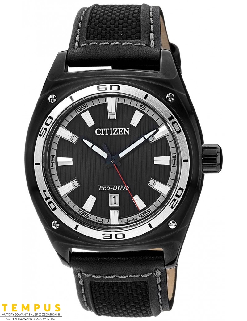 Zegarek klasyczny męski Citizen LEATHER AW1050-01E na pasku