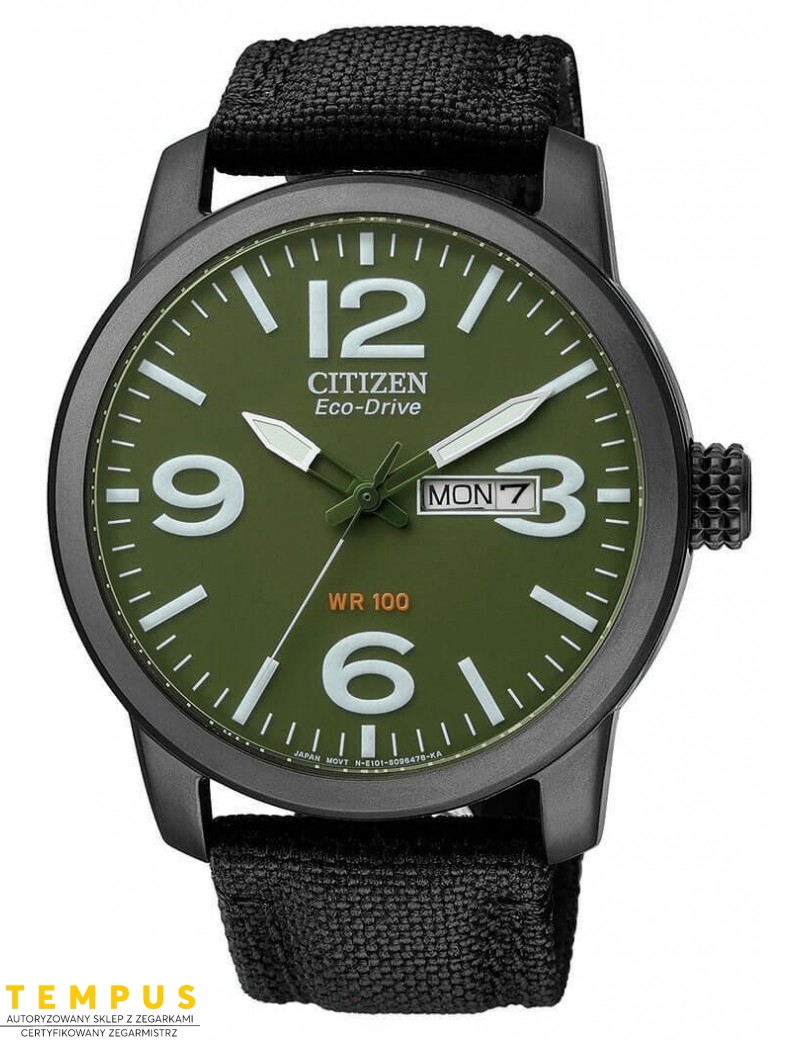 Zegarek klasyczny męski Citizen LEATHER BM8476-15XE na pasku