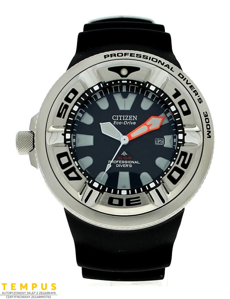 Zegarek sportowy męski Citizen PROMASTER Profesional Diver 300m BJ8050-08E Eco-Drive na pasku Zegarek sportowy męski Citizen PROMASTER Profesional Diver 300m BJ8050-08E Eco-Drive na pasku