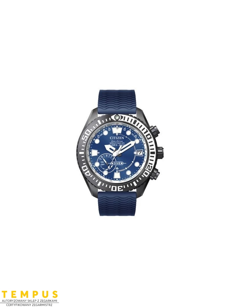 Zegarek sportowy męski Citizen CC5006-06L Satellite Wave Diver na pasku Zegarek sportowy męski Citizen CC5006-06L Satellite Wave Diver na pasku